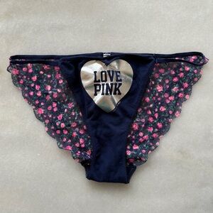 Vintage Floral Heart Victoria’s Secret Panties